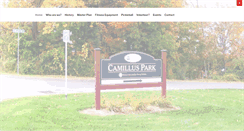 Desktop Screenshot of friendsofcamilluspark.com